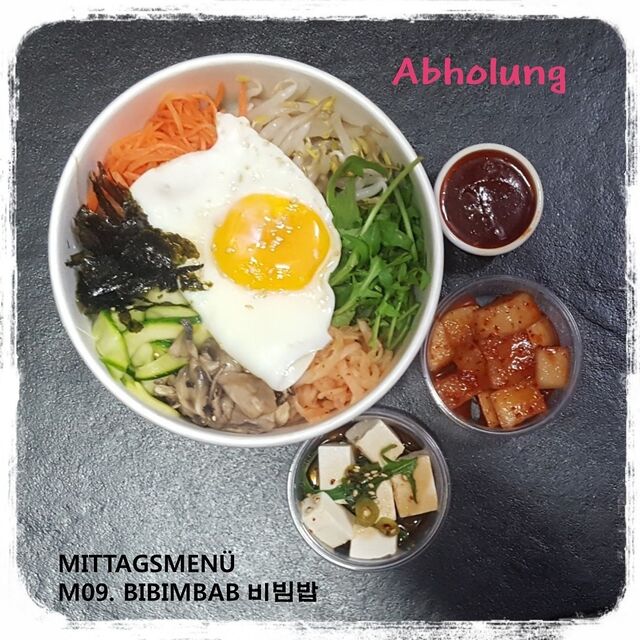 Wir hoffen, mit dem Gericht können wir euren Appetit anregen. Bestellen und abholen. Ein Genuss für den Gaumen.