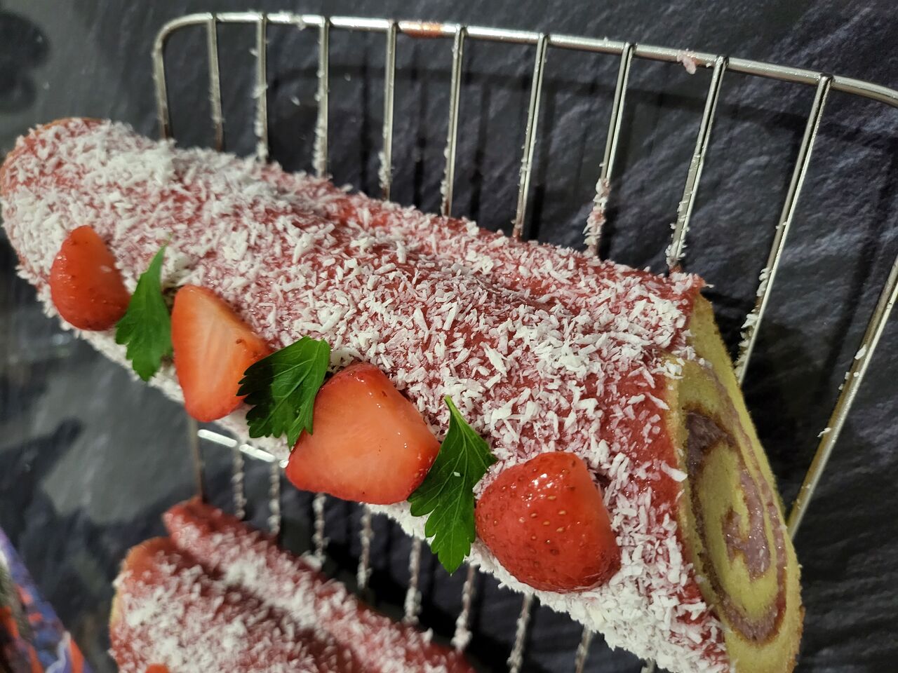 Chemin de fer à la fraise