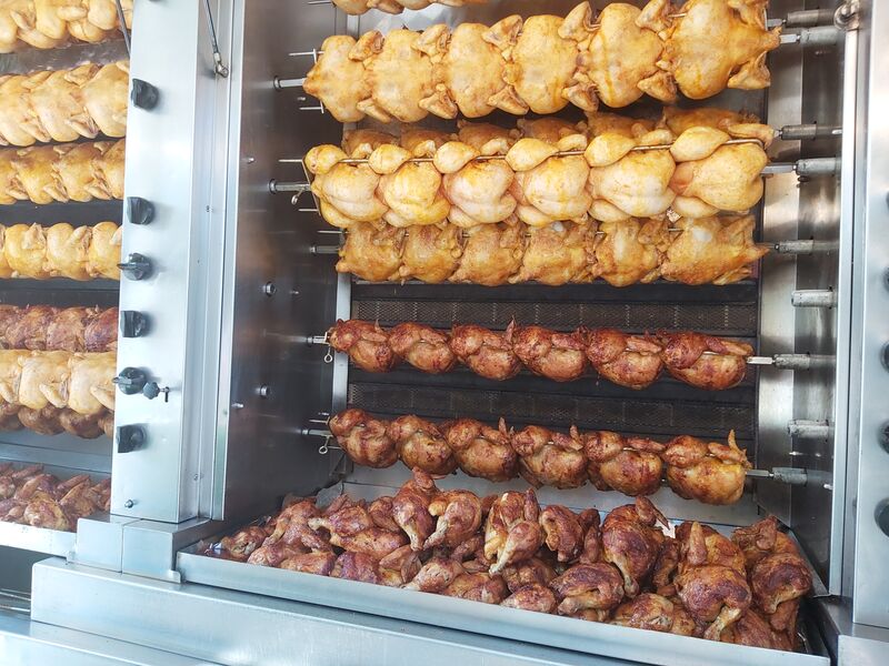 Grillhendl, Backhendl, Stelzen, Ripperl, Braten