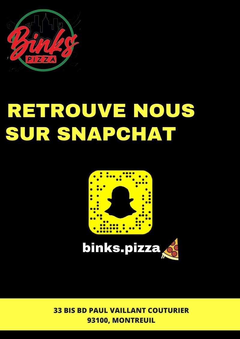 Retrouve nous sur SnapChat !