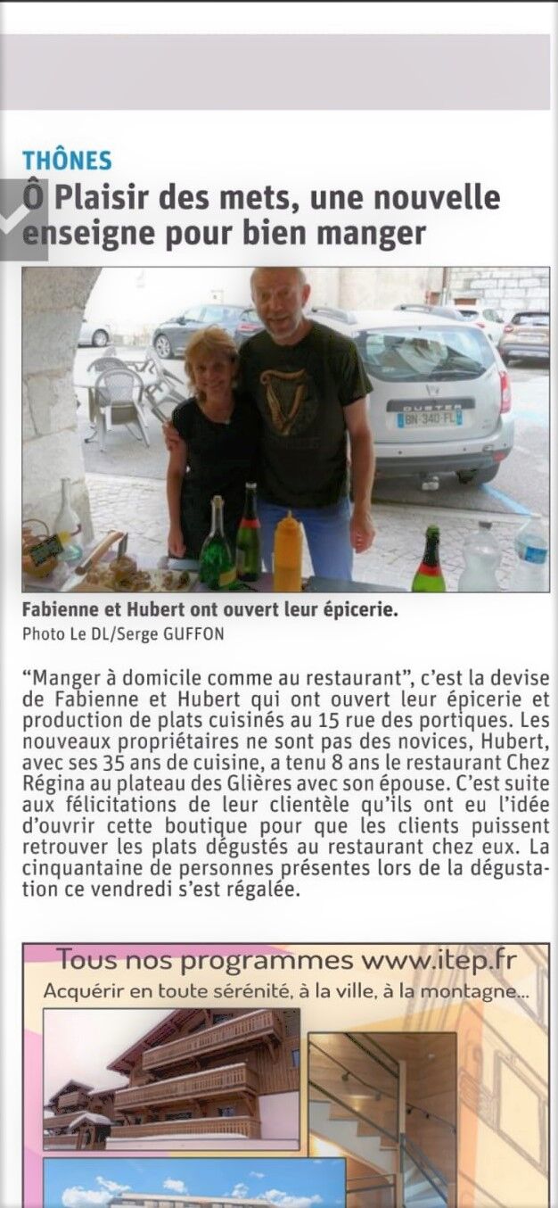 NOUVEAU A THÔNES.....