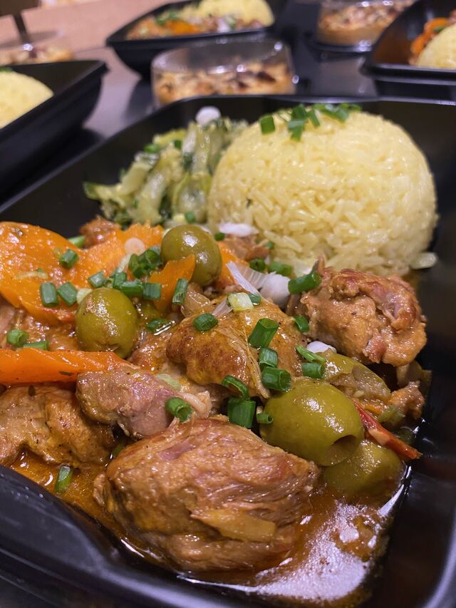 Cari de canard aux olives