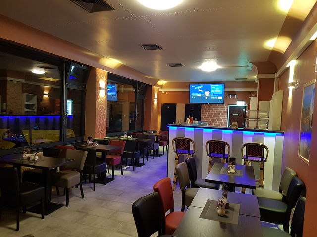 Unser Cafe im Obergeschoss 