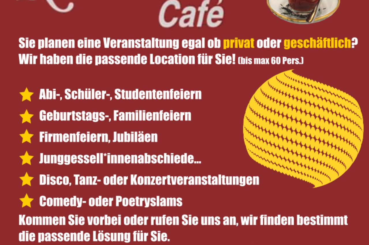 VERANSTALTUNGEN - GEBURTSTAGE, PRIVATE FEIERN, VERLOBUNGEN ETC.