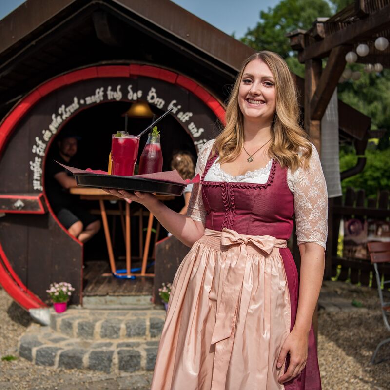 Gmiadlich im Fassl sitzen!