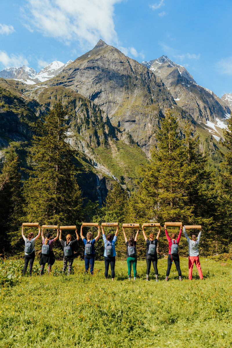 Le yoga en montagne, c'est comme ça qu'on se détend complètement !