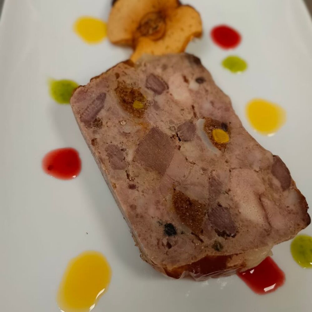 Terrine de Gibier et Confit de Poire 