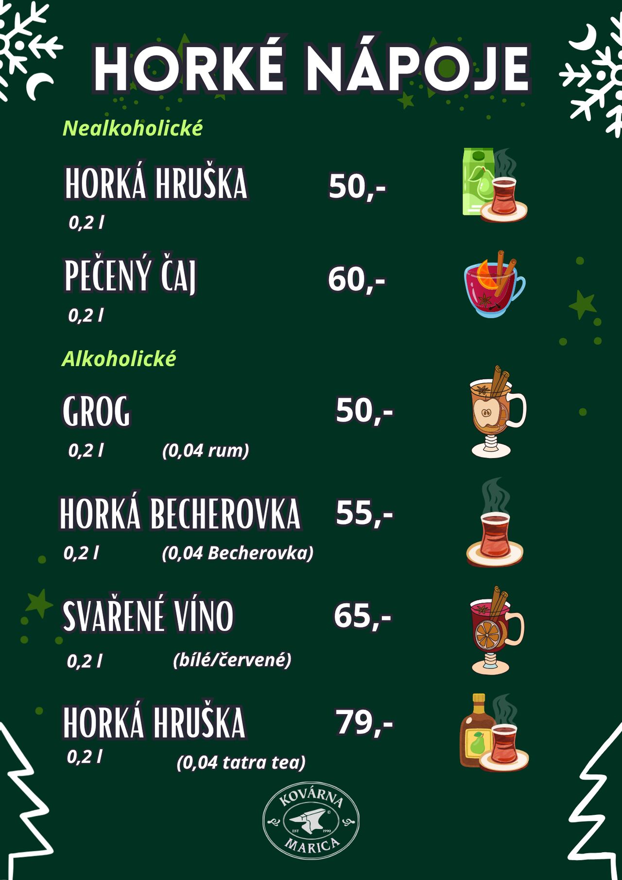 Kovářovy horké nápoje 🔨