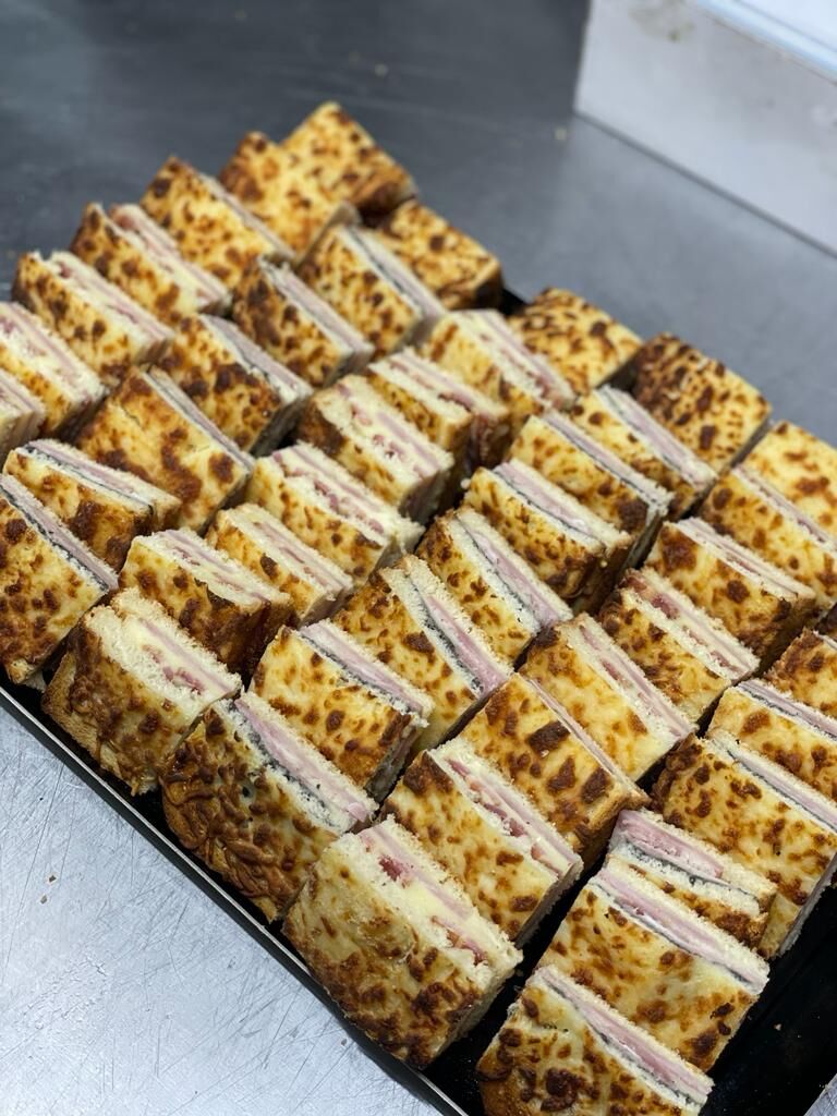Mini croque monsieur truffés