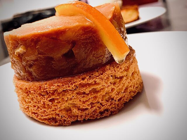 Sablé breton revisité façon Tatin