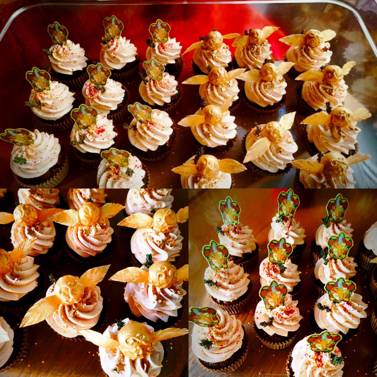 Kundenbestellung Harry Potter Cupcakes