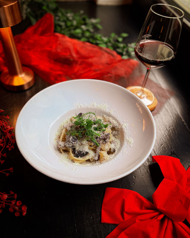 Parpadelle z wołowiną