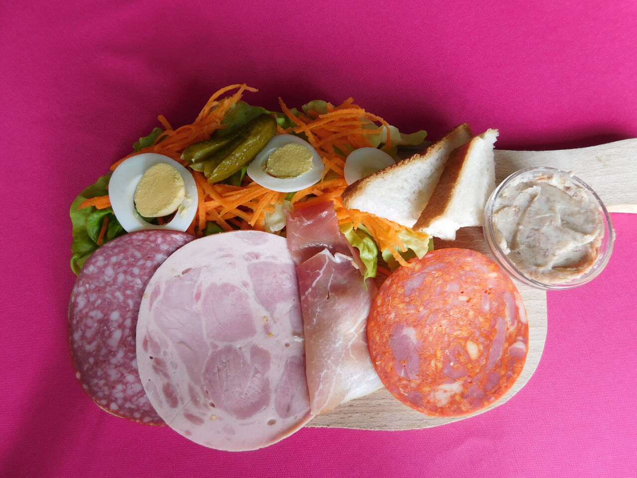 Planche de charcuterie