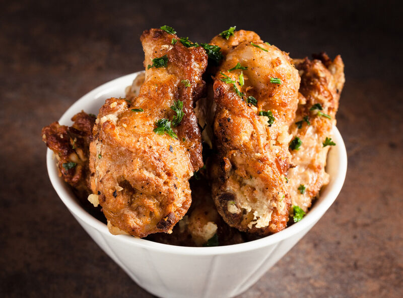 Wings et manchons de poulet