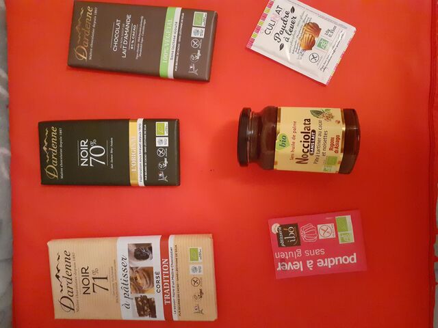 Qq uns des ingrédients bio utilisés...