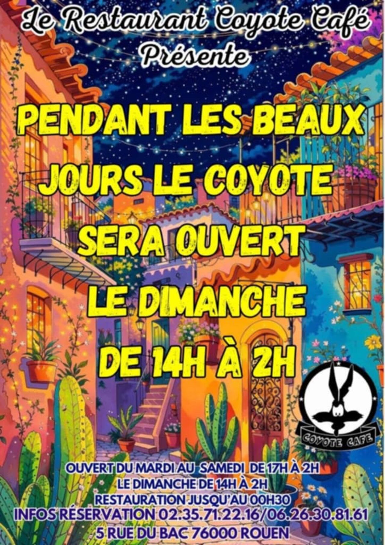 Réouverture dès dimanche en folie