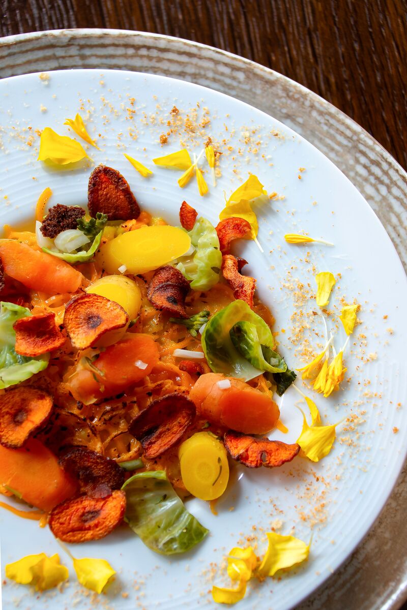 Risotto de langues d'oiseau au safran