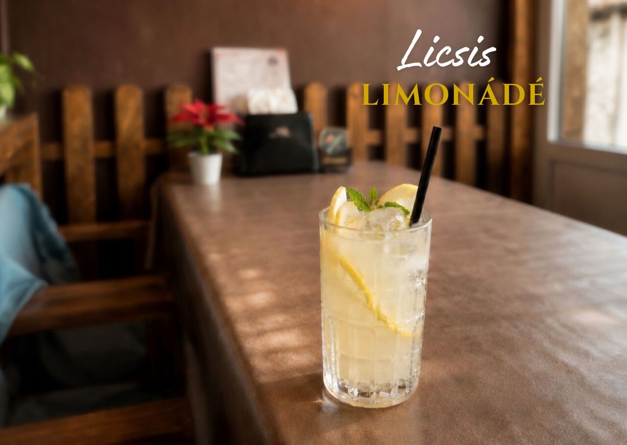 Licsis limonádé