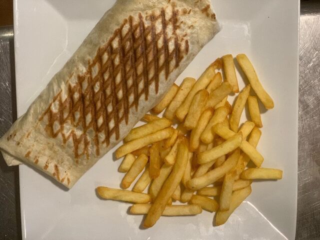 Galette kebab Frites 7€