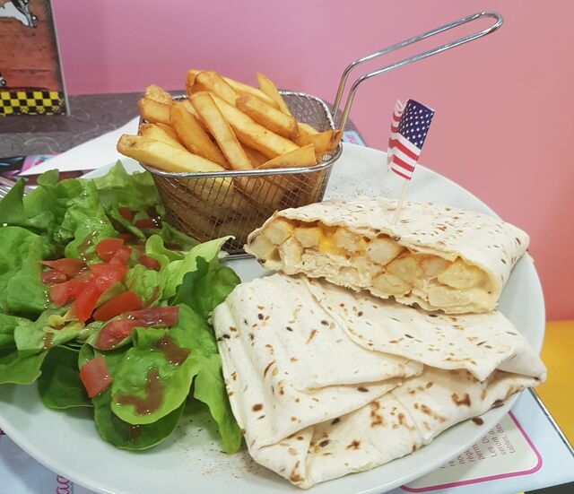 TACOS POULET FROMAGE