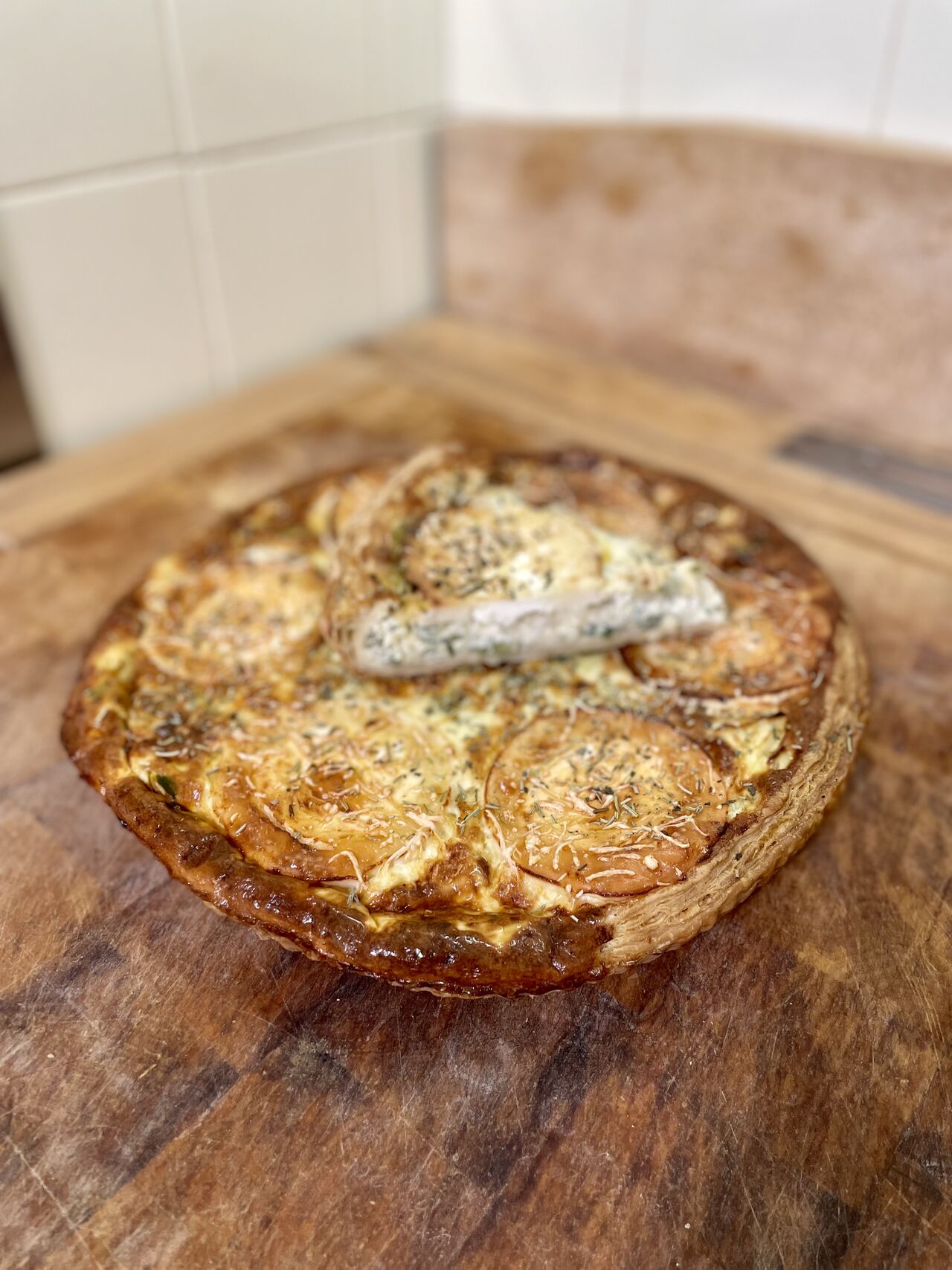 Nouveauté : Tarte Chèvre Poireau