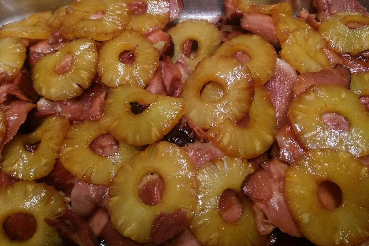 Jambon à l'ananas