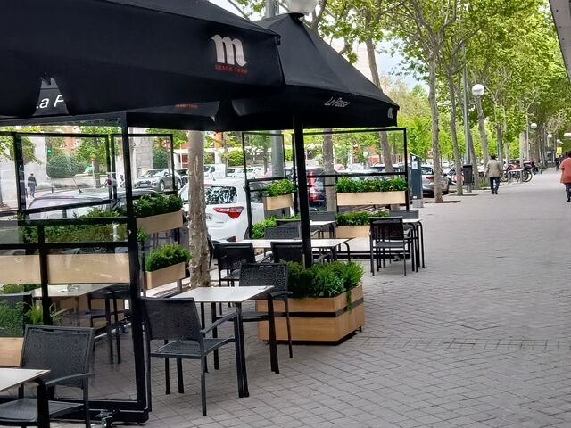 Nuestra acogedora terraza