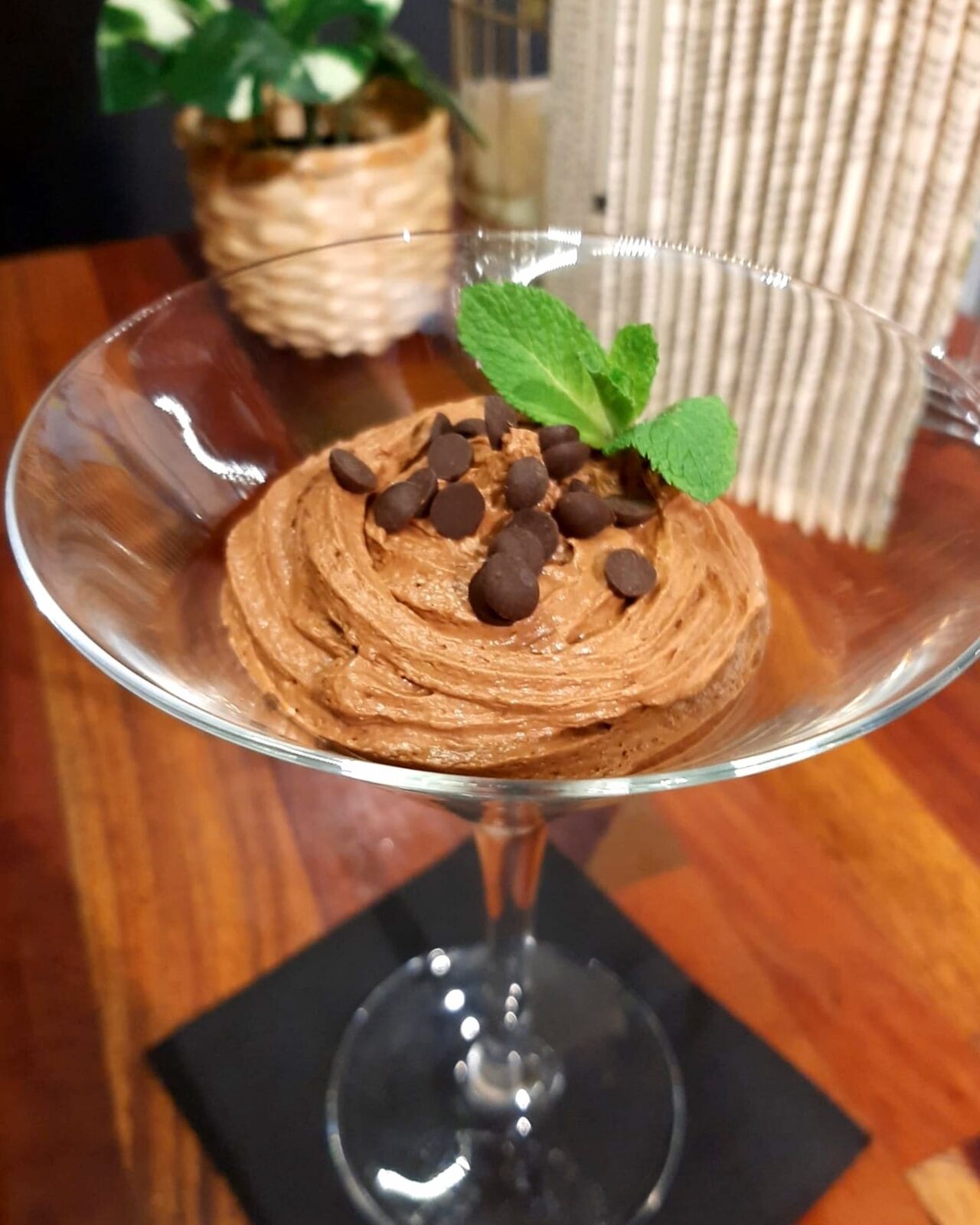 Mousse di cioccolato fondente 