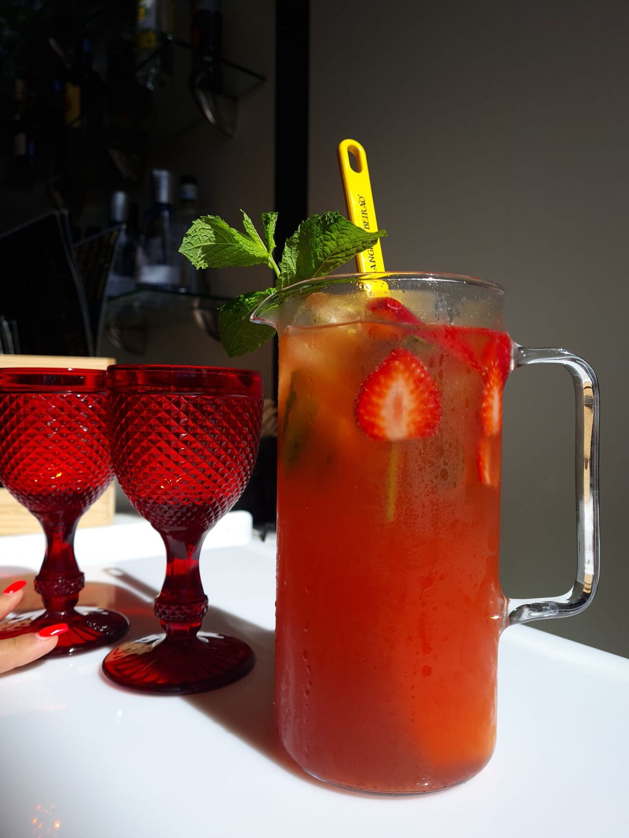 Sangria de Morango