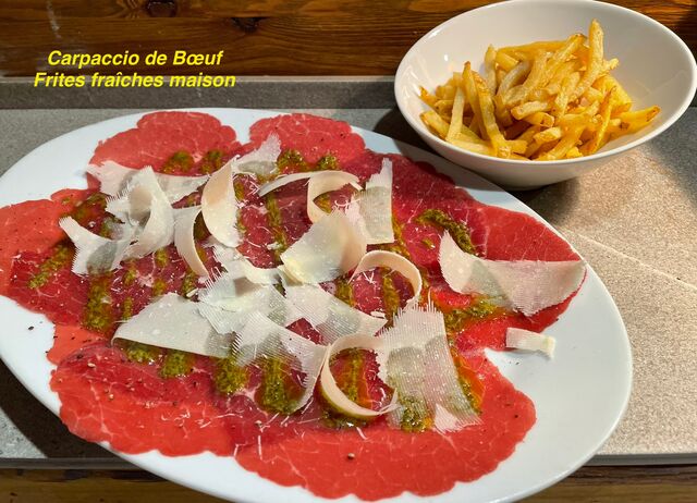 Carpaccio de Bœuf 