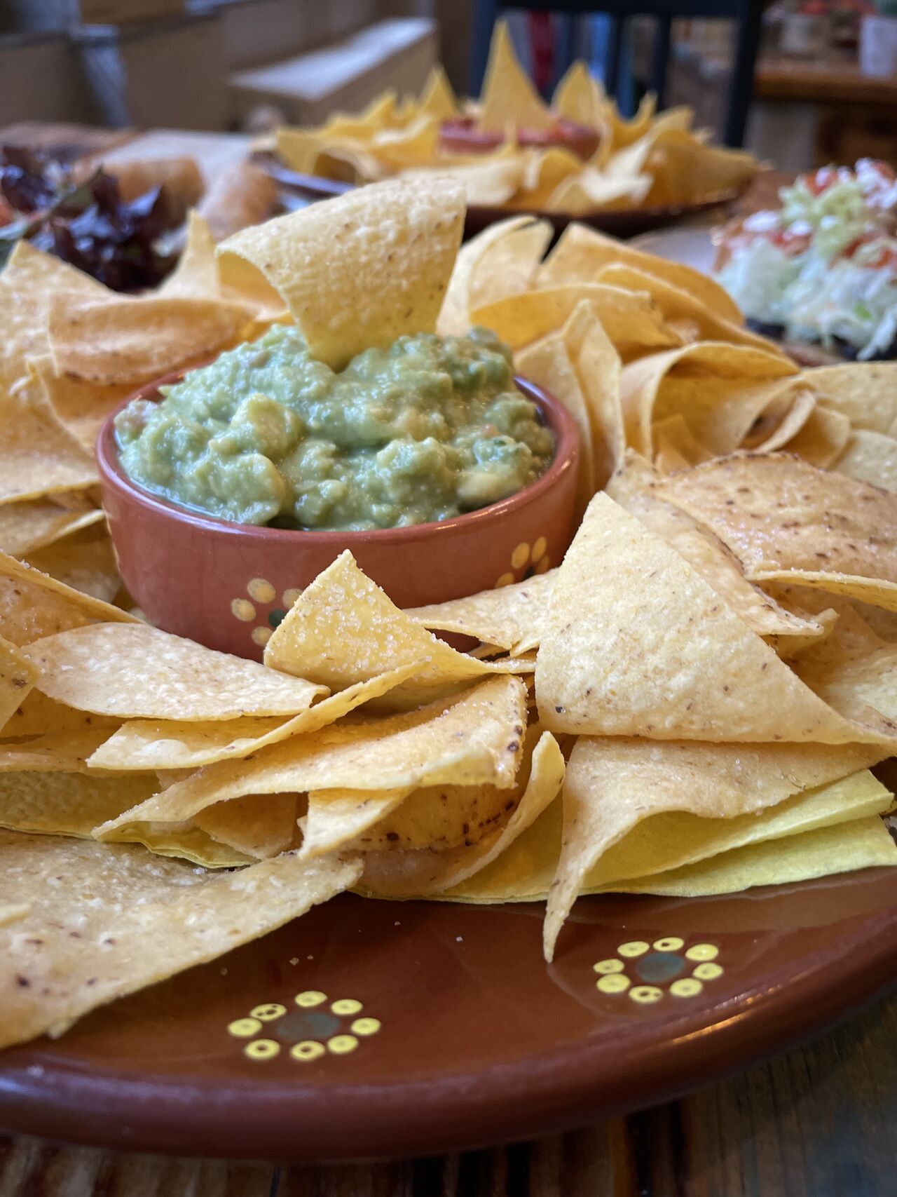 Nachos con Guacamole