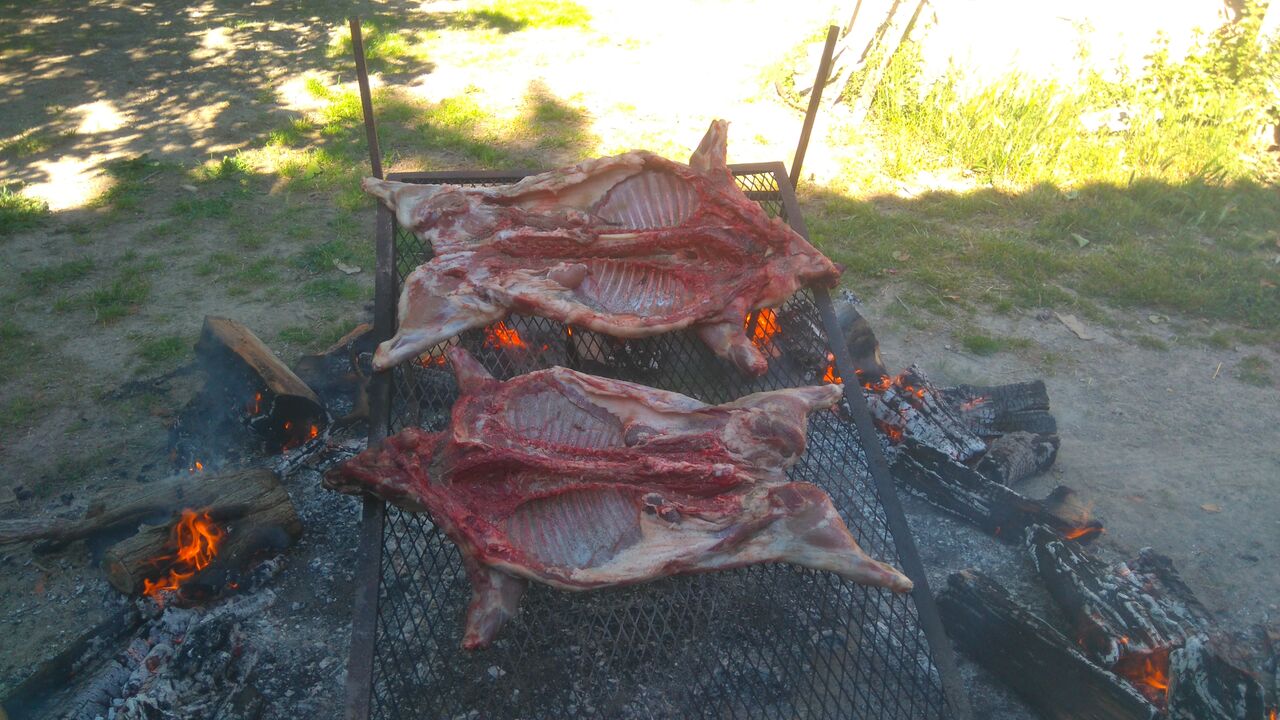 Porcelet à la braise