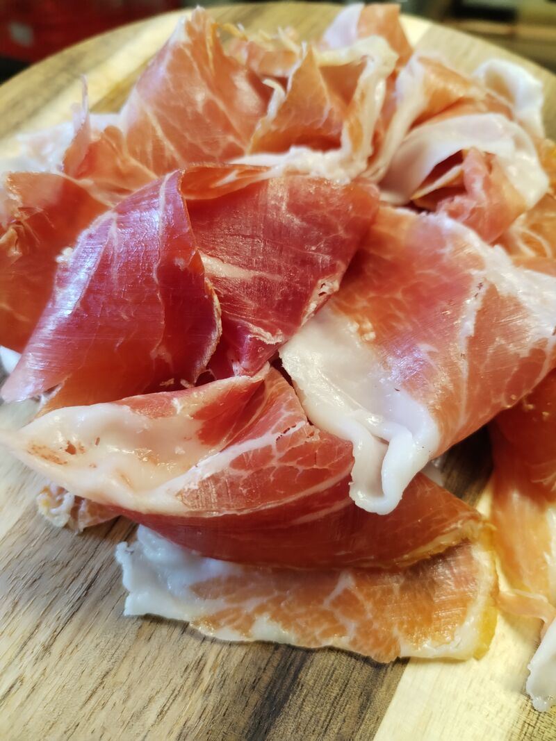 Tapas jambon cru