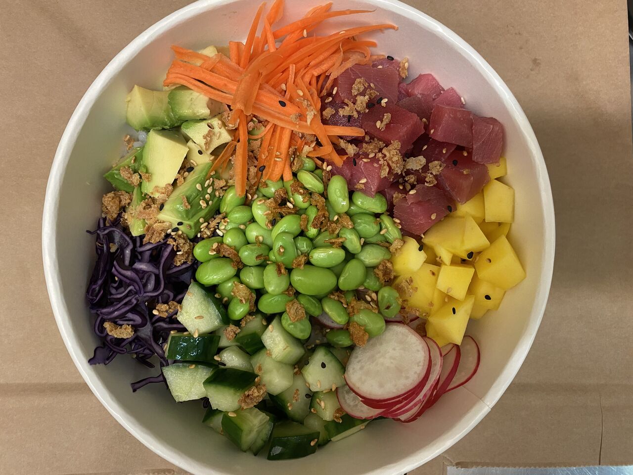Poke bowl thon