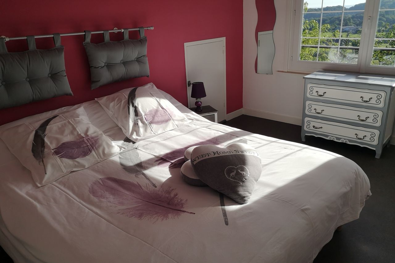 chambre vue sur le soleil levant