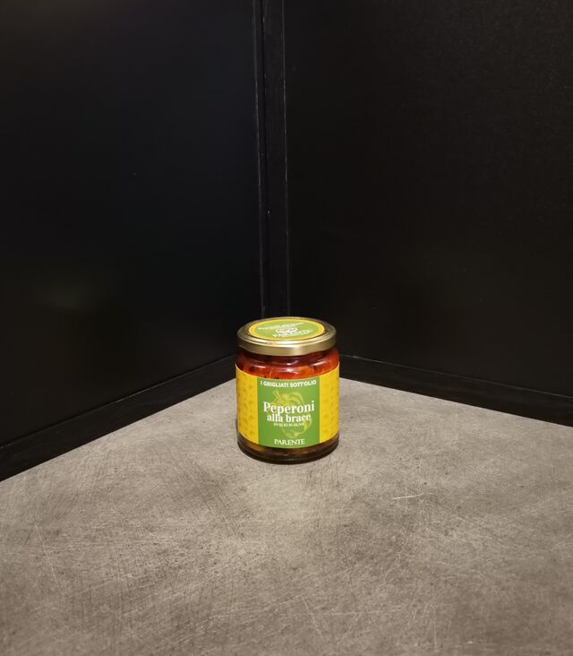 Poivrons grillés à l'huile d'olive 280g=9€ 