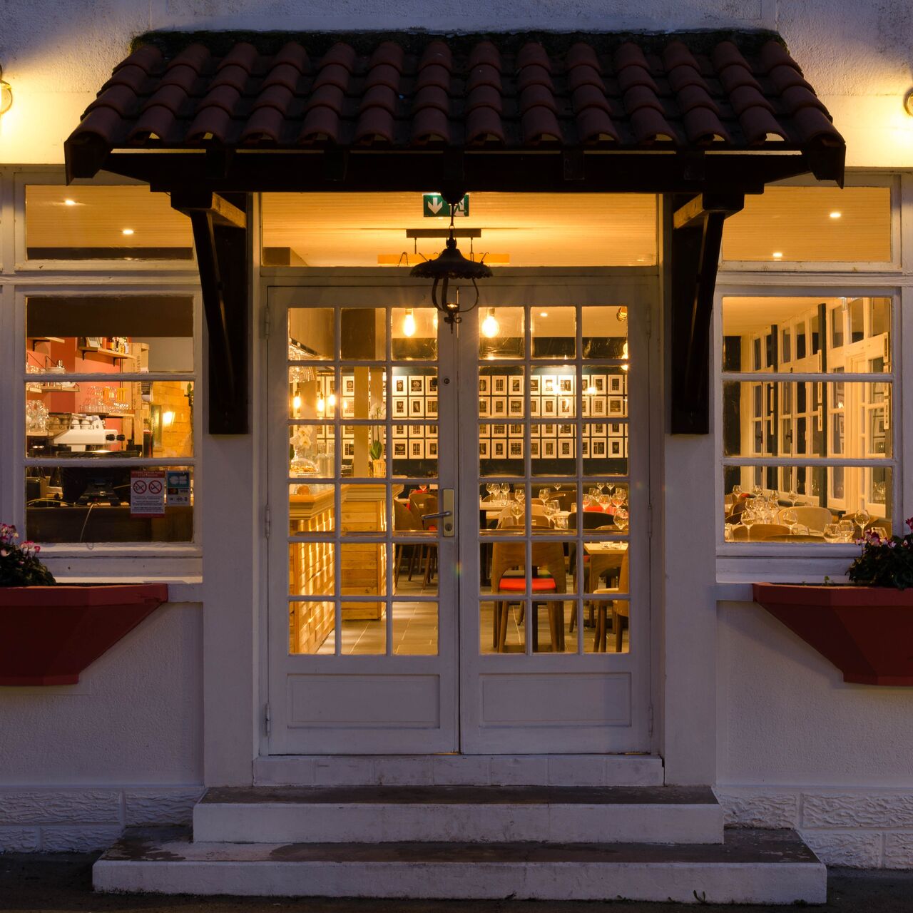 La devanture de notre établissement