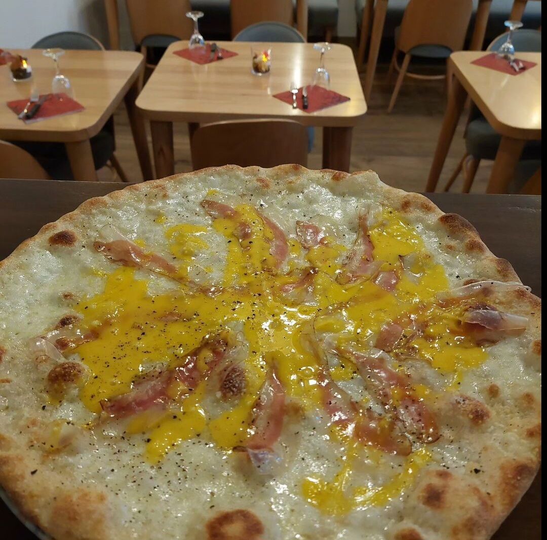 Pizza Carbonara