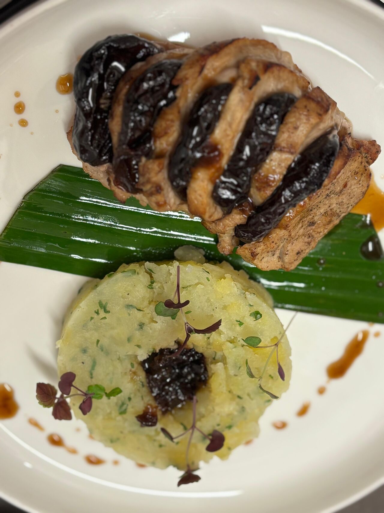 Noix de veau au pruneaux